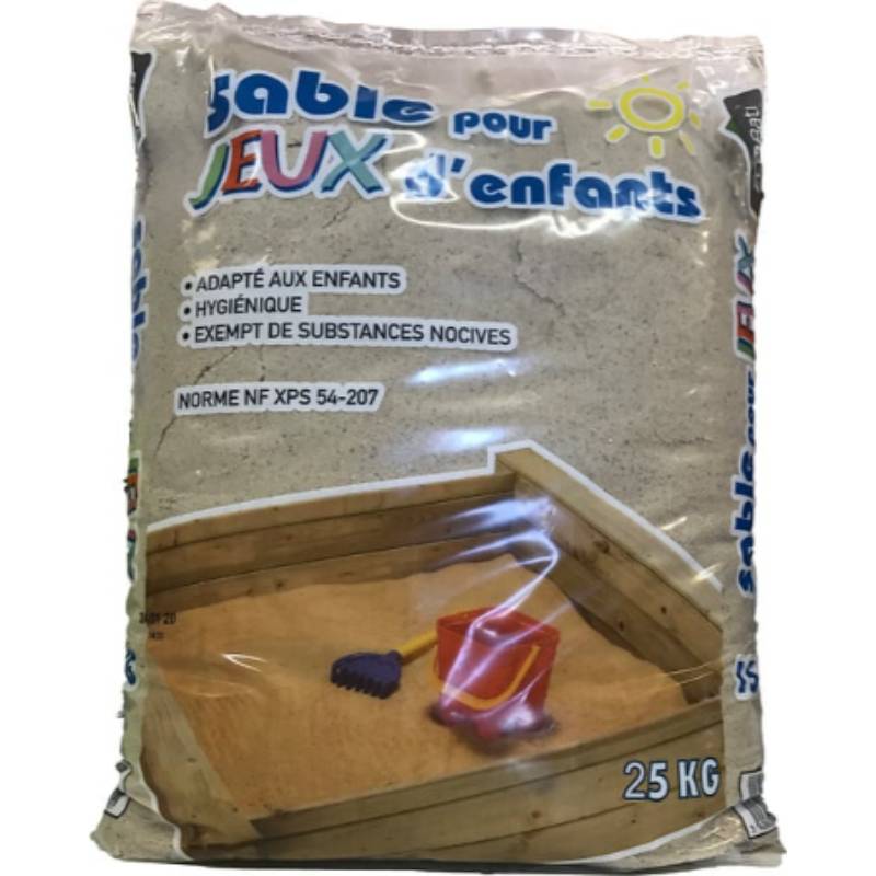 Sable Aire De Jeux Enfants 25 kg - Gamm vert