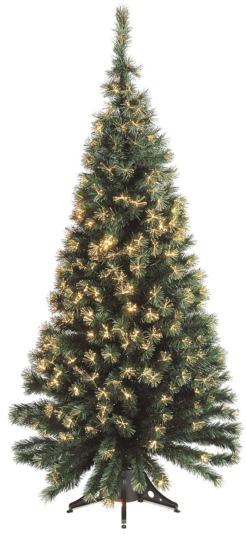Blachere Illumination - Sapin fibre optique avec 7 LEDS multicolores H.1.20 m - Image 1