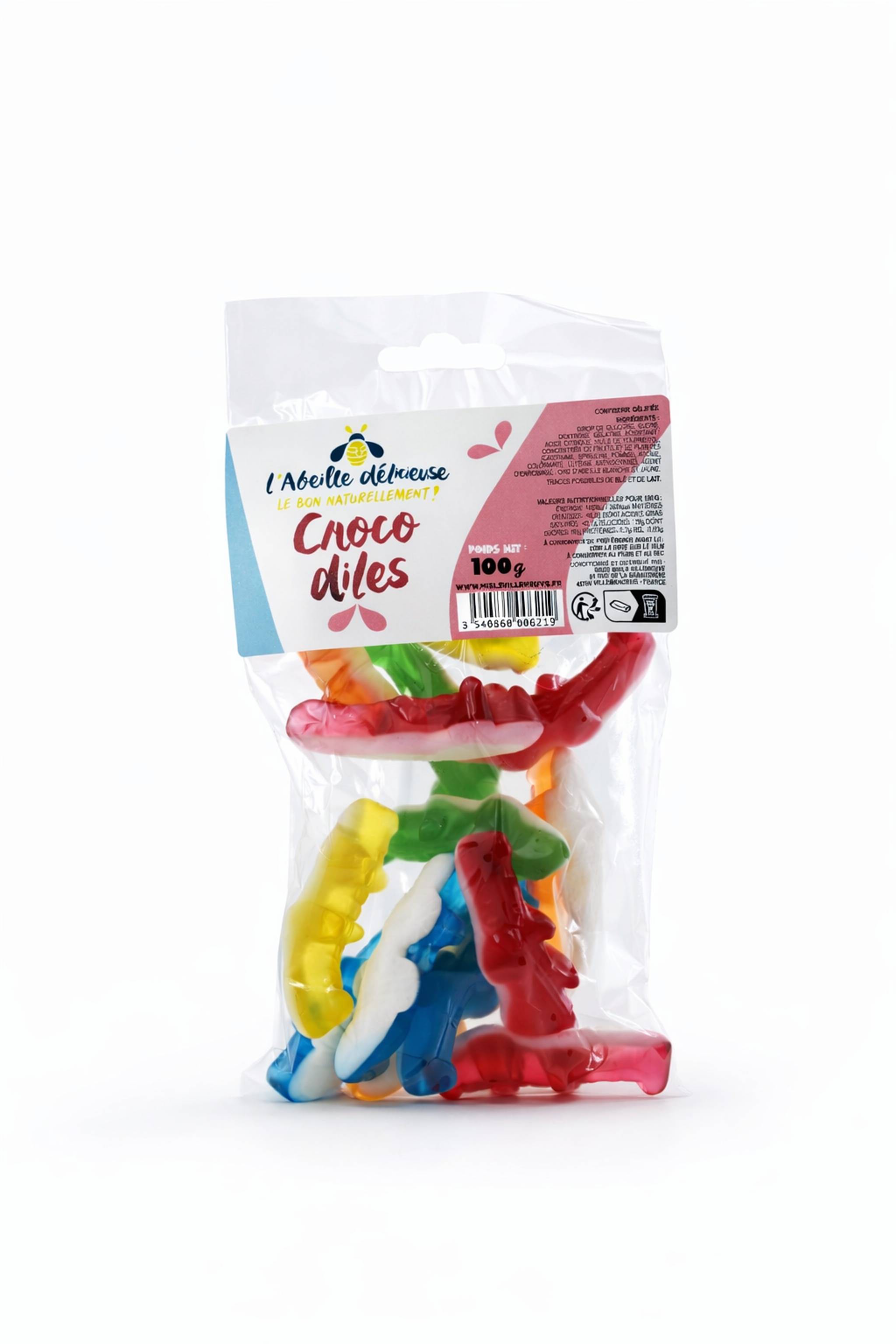 L'Abeille Délicieuse - Crocodiles 100 g - L'Abeille Délicieuse