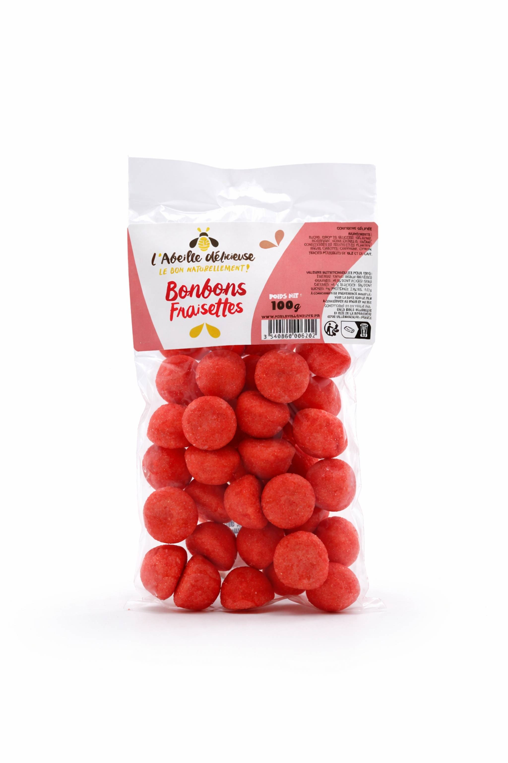 L'Abeille Délicieuse - Fraisette 100 g - L'Abeille Délicieuse