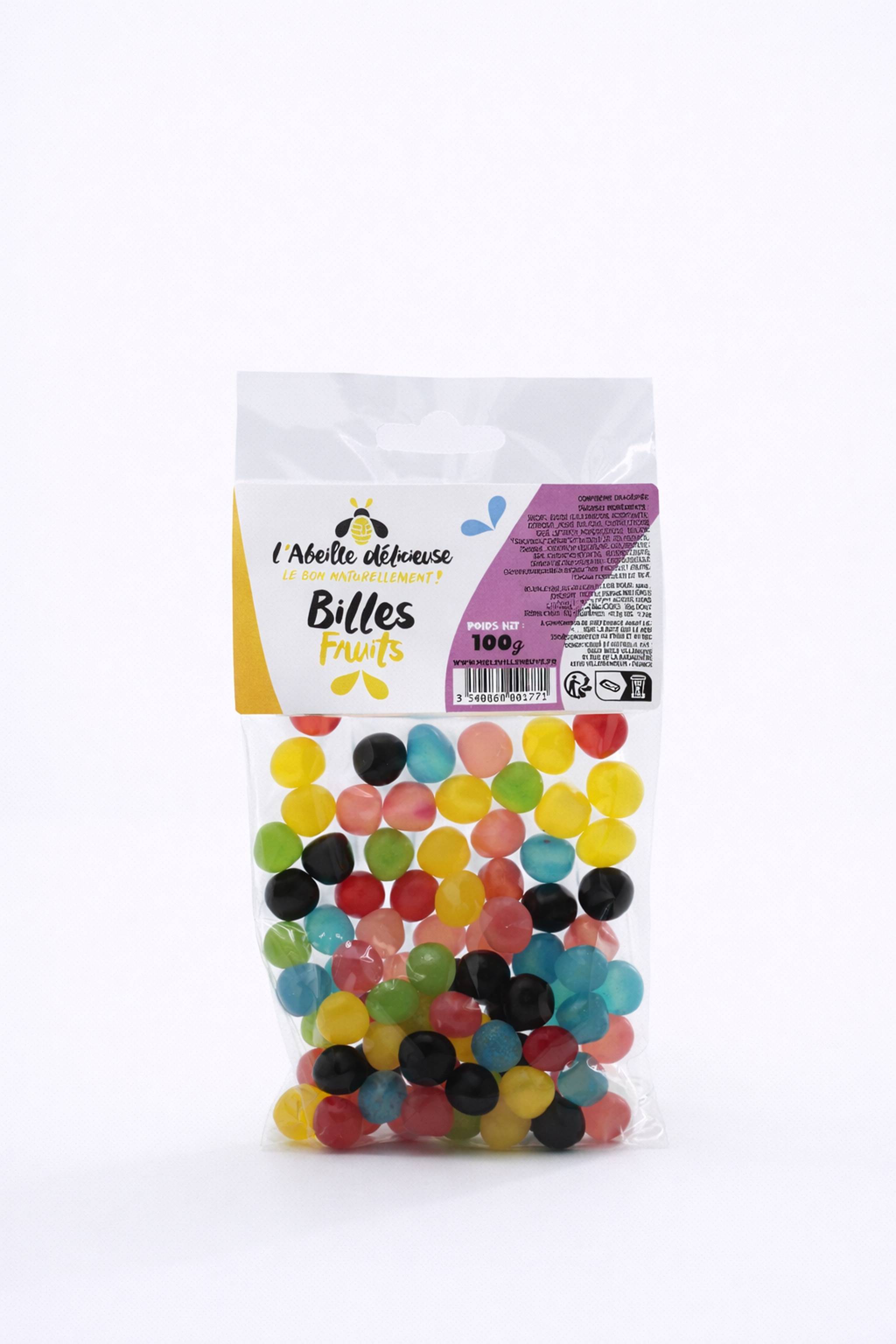 L'Abeille Délicieuse - Billes fruits 100 g - L'Abeille Délicieuse - Image 1