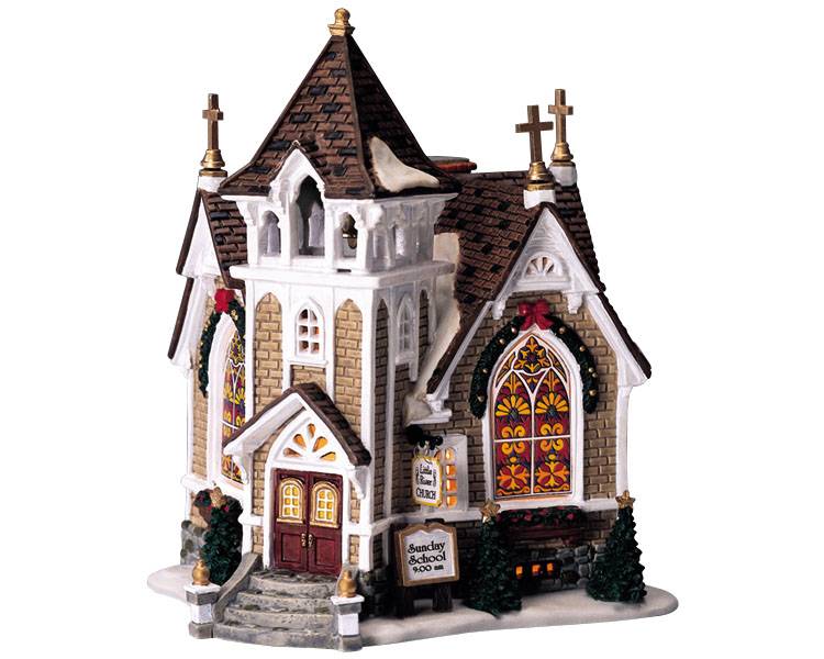 Lemax - Lemax - Maison Little River Church L.13,70 x l.16,10 x H.18,70 cm