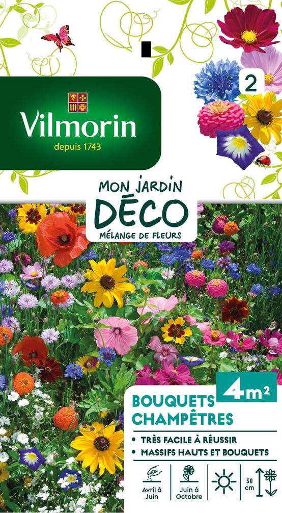 Vilmorin - Fleurs pour bouquets champêtres série 2 sachet graines 5 g - Vilmorin - Image 2