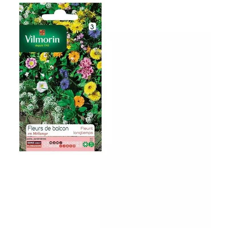Vilmorin - Fleurs annuelles pour balcons série 3 sachet graines 5 g - Vilmorin - Image 1
