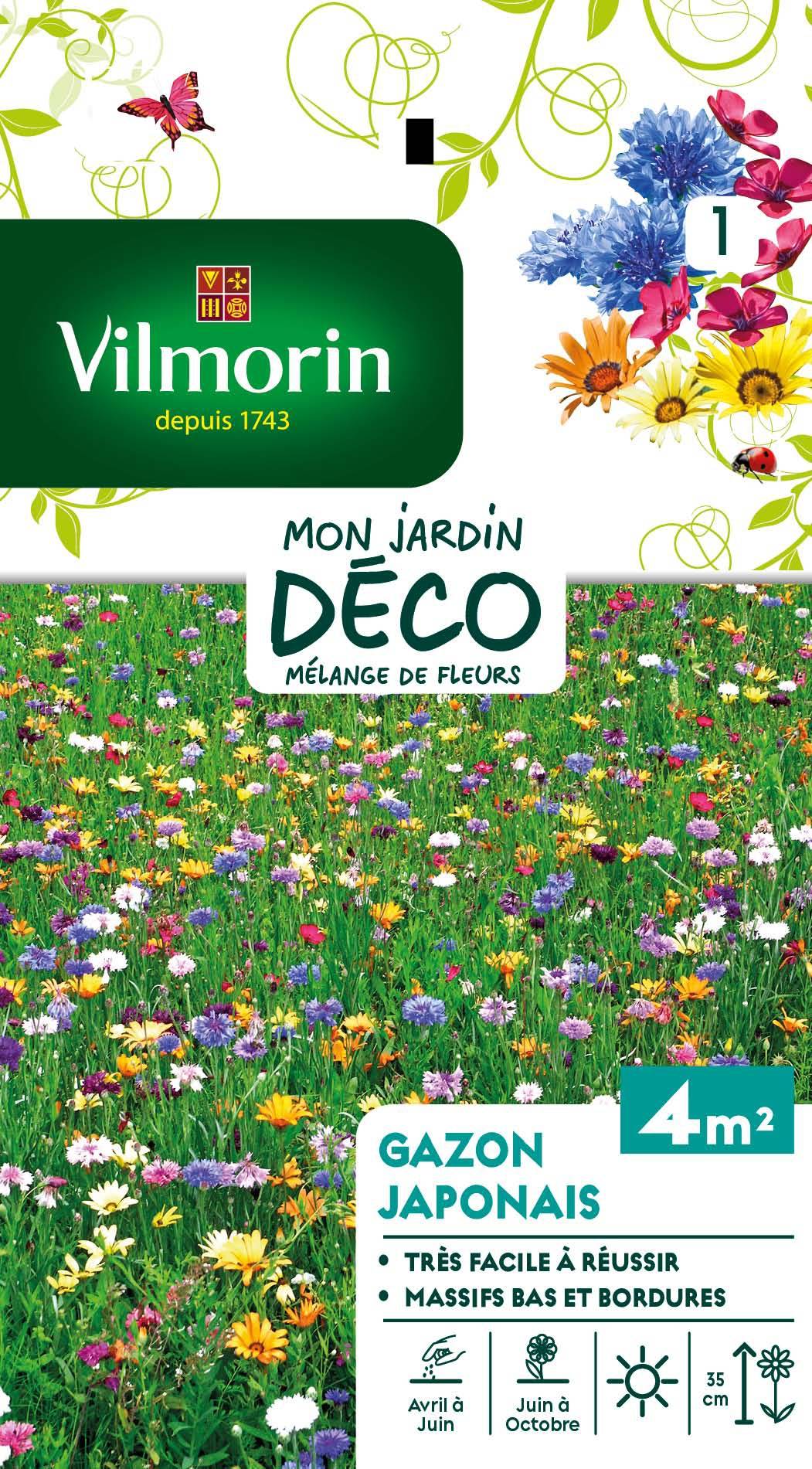 Vilmorin - Gazon japonais série 1 sachet graines 4 g - Vilmorin - Image 2