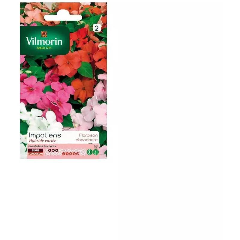 Vilmorin - Impatiens hybride variée série 2 sachet graines 0,2 g - Vilmorin - Image 4
