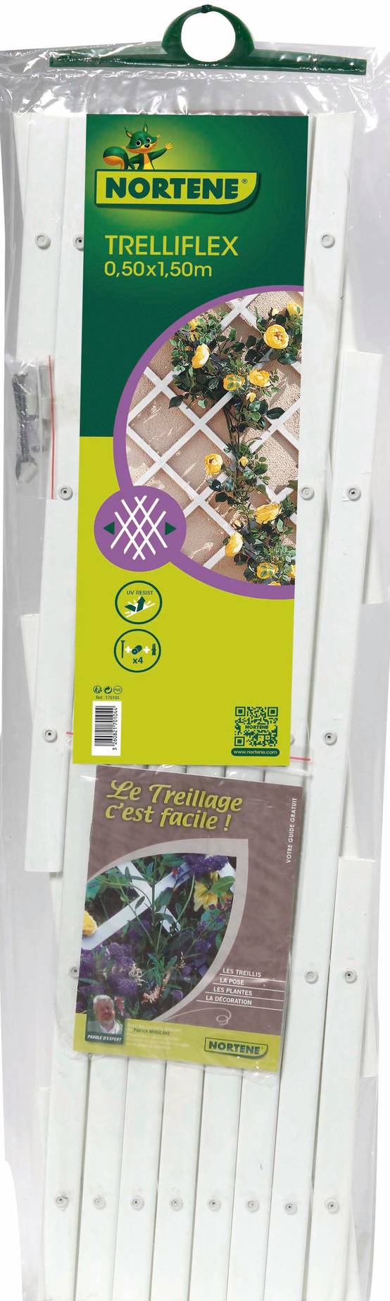 Nortène - Treillis Trelliflex en plastique extensible l. 50 cm - Image 2