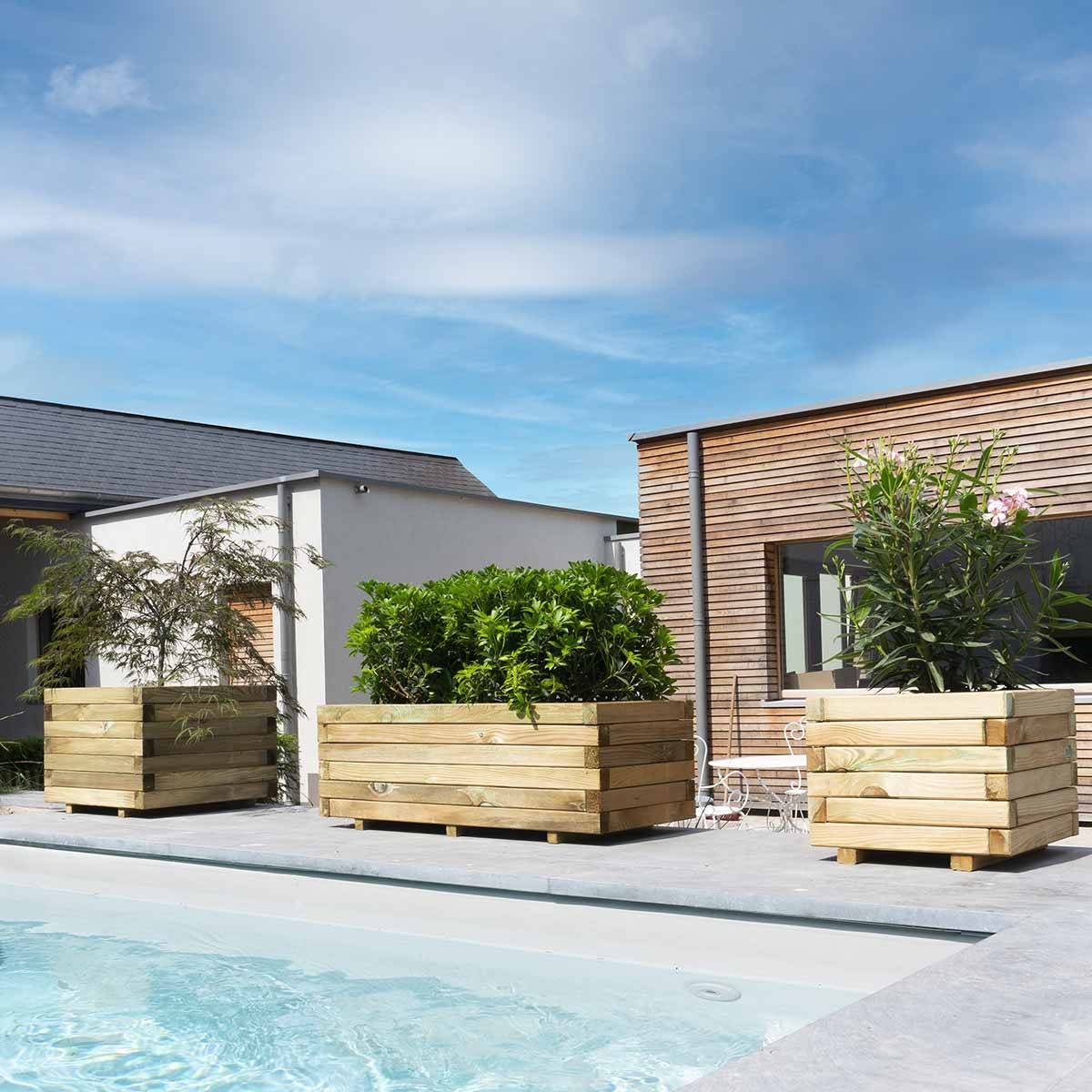 Cerland - Bac Jardinière Rectangulaire Bois 73 L – Cerland - Image 8