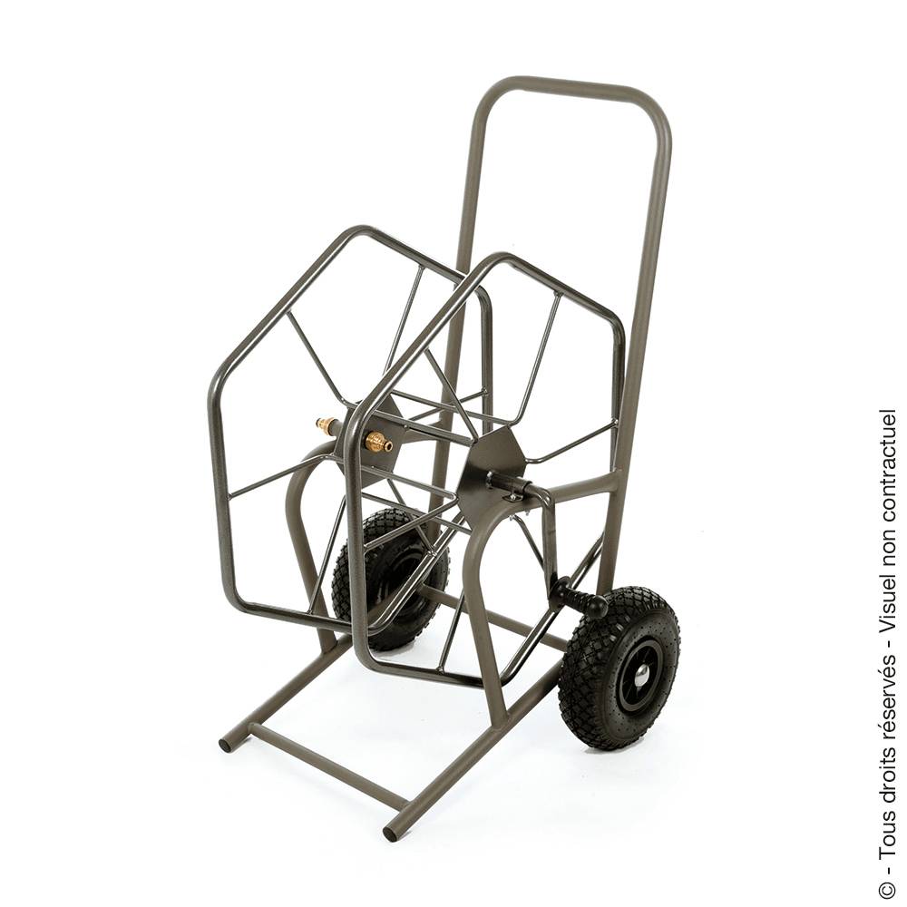 Mermier Jardin - Dévidoir Saturne sur roues 200 m