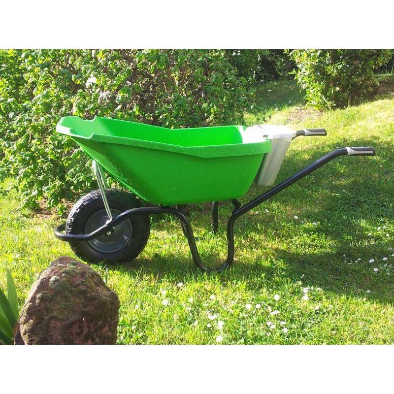 Haemmerlin - Brouette de Jardin Polypro Verte – HAEMMERLIN - Image 4