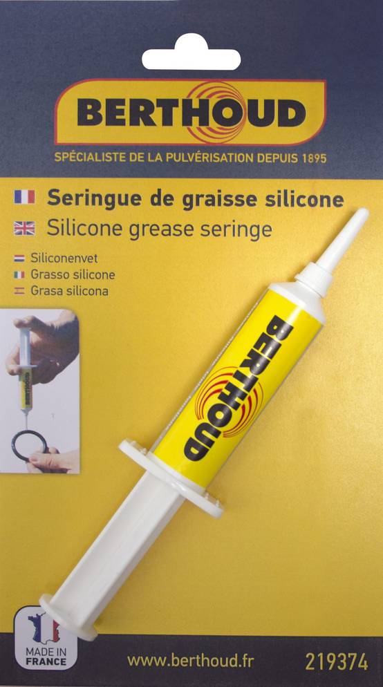 Berthoud - Seringue de graisse silicone - 10g