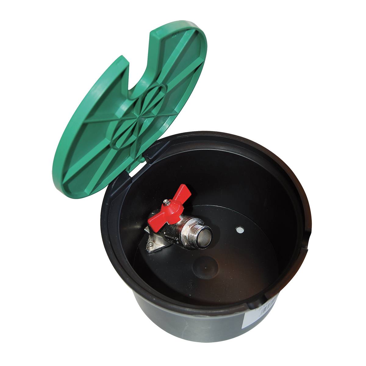 Jardibric - Robinet de jardin enterré polypropylène vert Ø 21 cm H 13 cm - JARDIBRIC - Image 3
