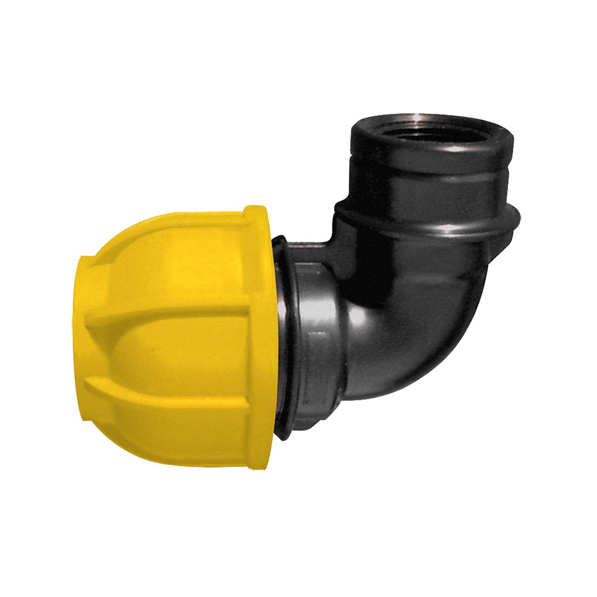 Jardibric - Coude compression plastique ø 25 mm femelle 20x27 - JARDIBRIC - Image 1