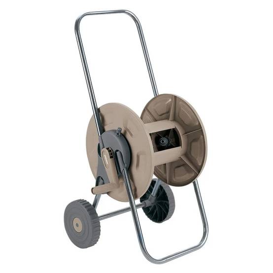 Jardibric - Chariot dévidoir plastique taupe Ø 15 mm 60 m - JARDIBRIC - Image 7