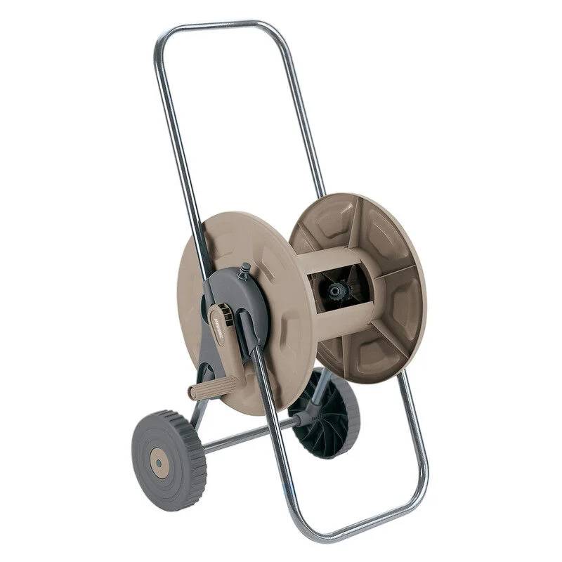 Jardibric - Chariot dévidoir plastique taupe Ø 15 mm 60 m - JARDIBRIC - Image 7