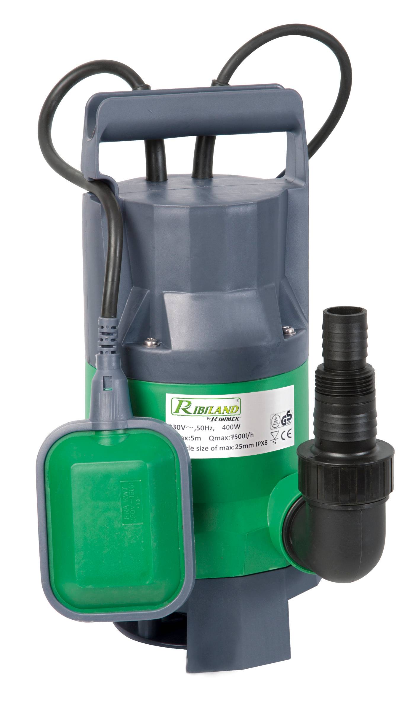 Ribiland - Pompe Vide-Cave PRPVC400C - RIBIMEX