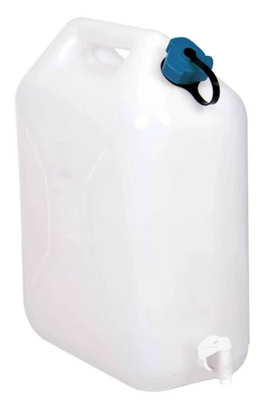 EDA Plastiques - Jerrican Alimentaire Plastique Blanc – EDA - Image 1