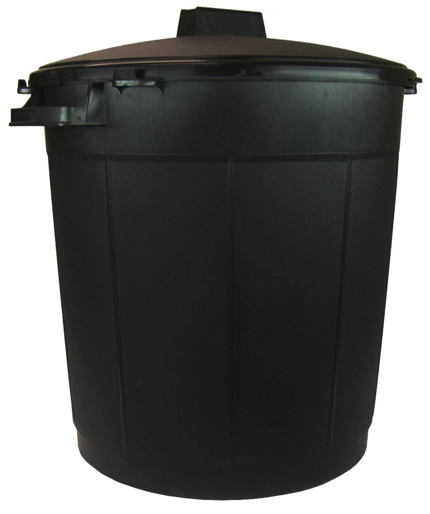 Belli - Poubelle de jardin polypropylène noir Ø 56 cm H 59 cm - - Image 3