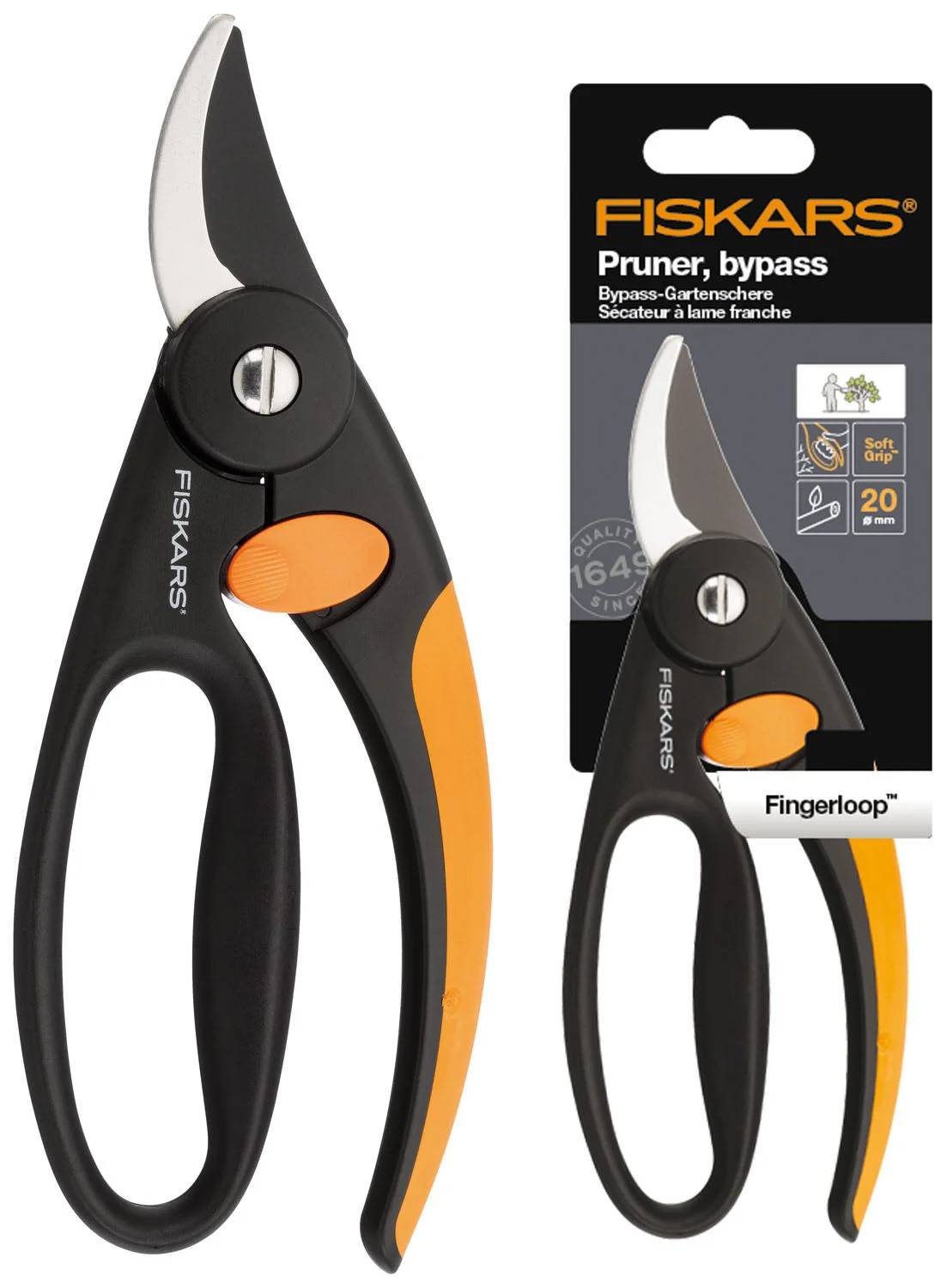 Fiskars - Fiskars - Sécateur Elégance P44 à lame franche Ø 20 mm - Image 6