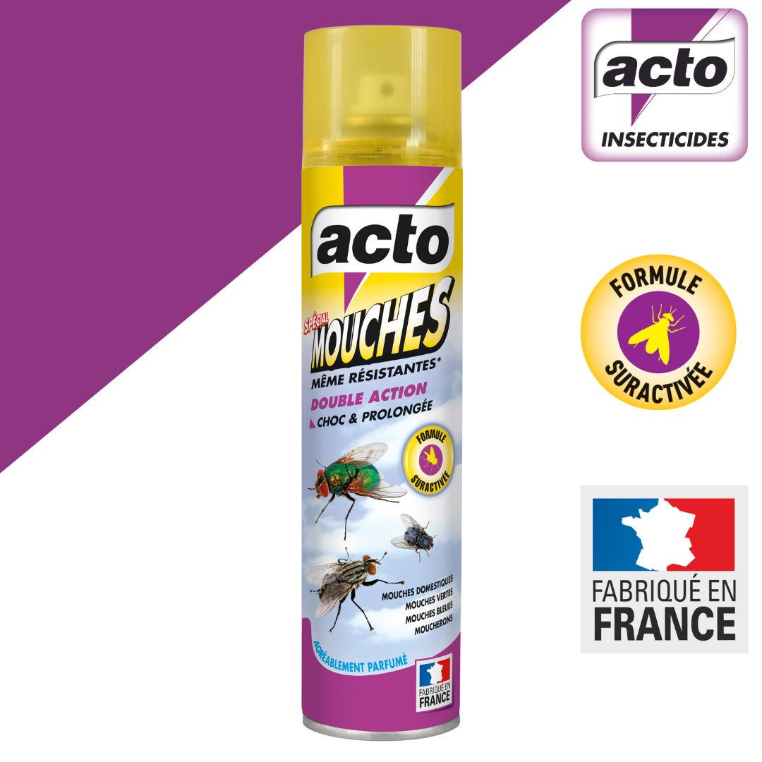 Acto - Insecticide mouches aérosol 400 ml – ACTO - Image 1