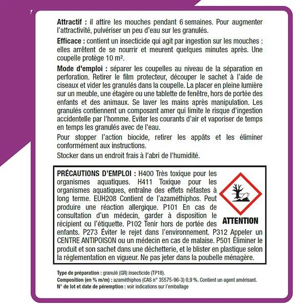 Acto - Granulés Anti-Mouches ACTO - Image 3