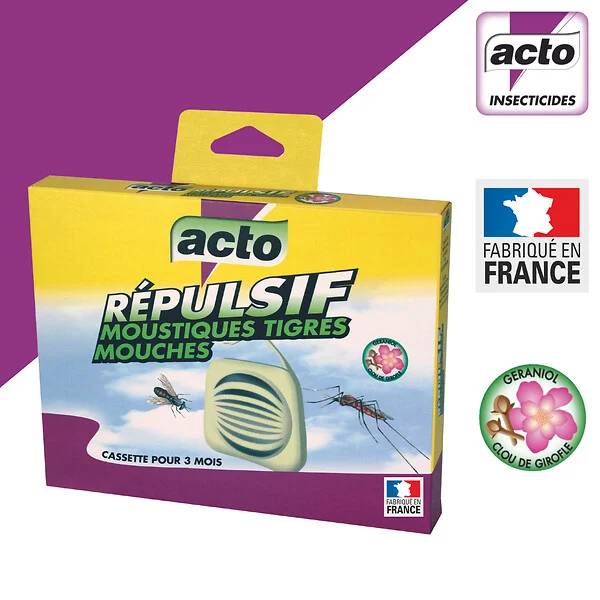 Acto - Cassette répulsive mouches-moustiques – ACTO - Image 6