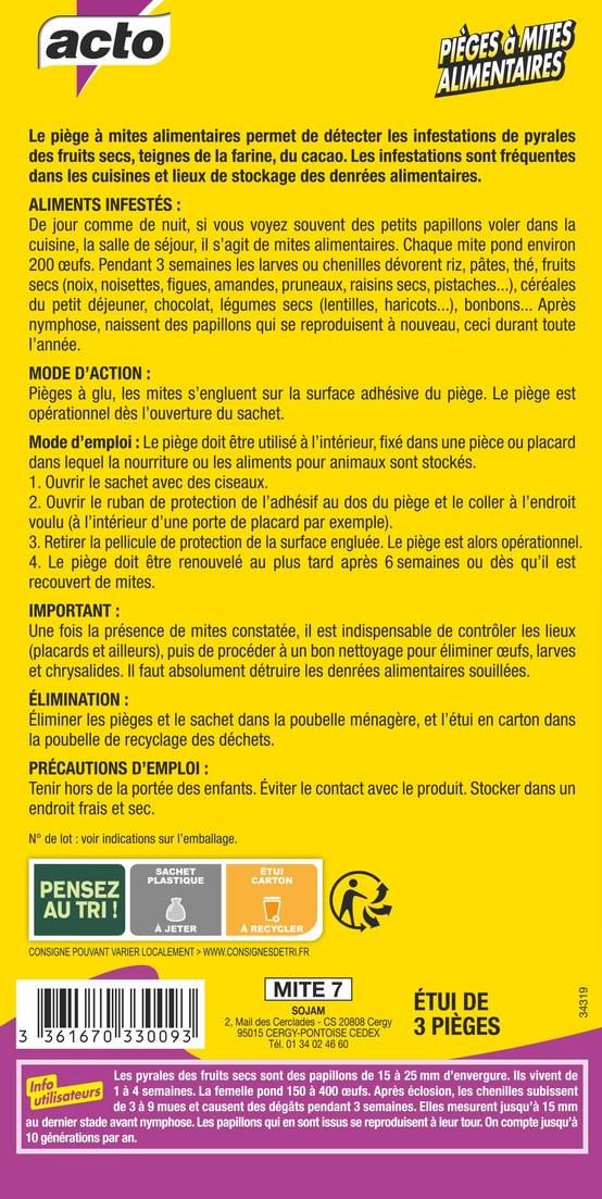 Acto - Pièges à mites alimentaires - ACTO - Image 3