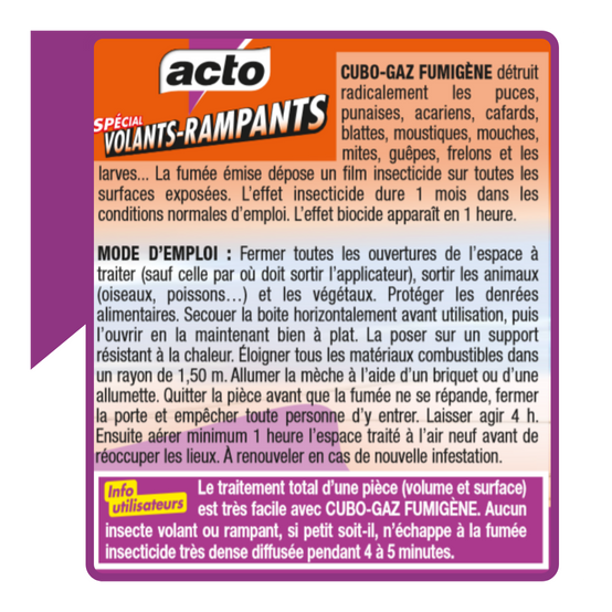 Acto - Fumigène Insecticide ACTO - Image 9