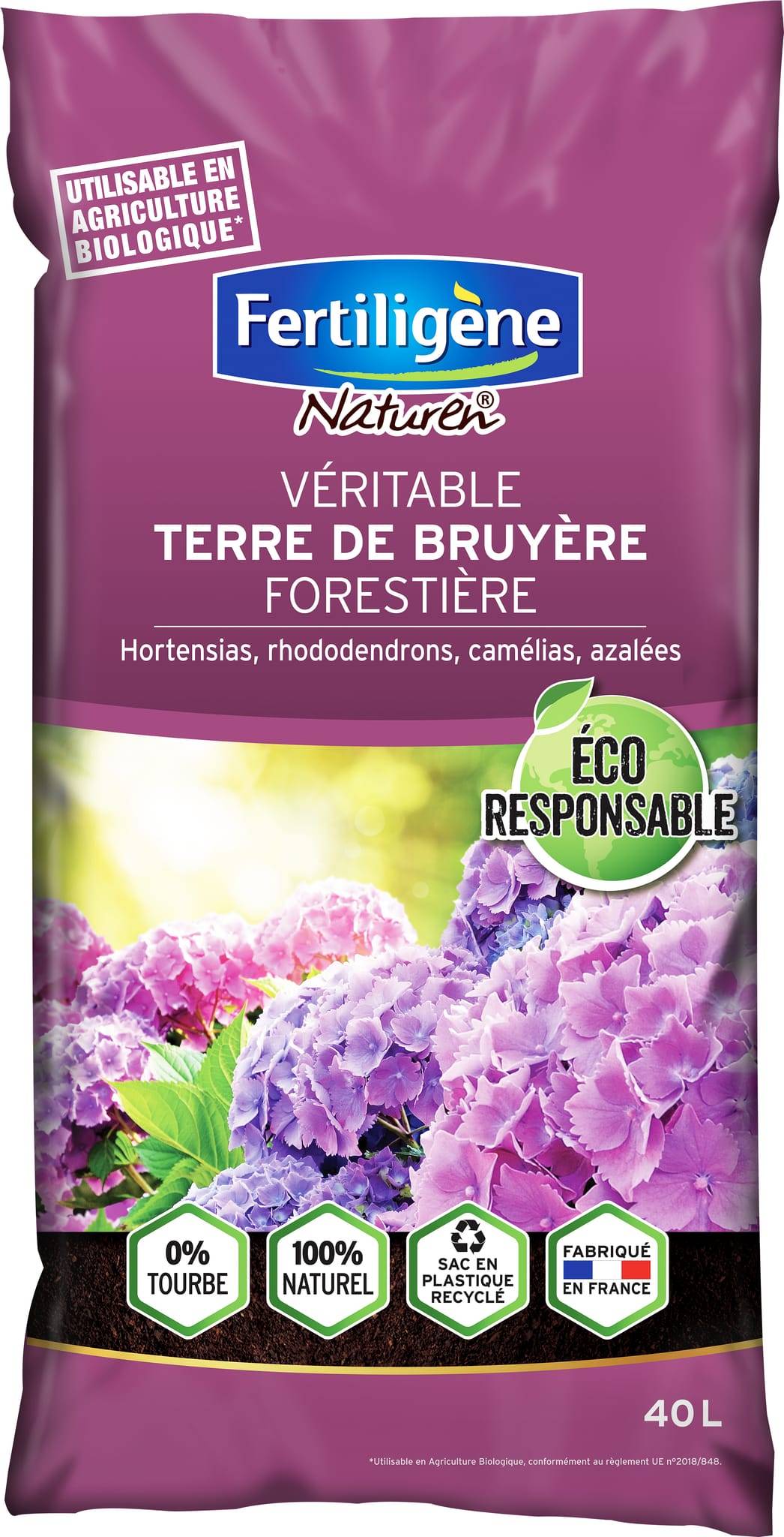 Fertiligène Naturen - Terre De Bruyère Forestière Naturelle - FERTILIGENE