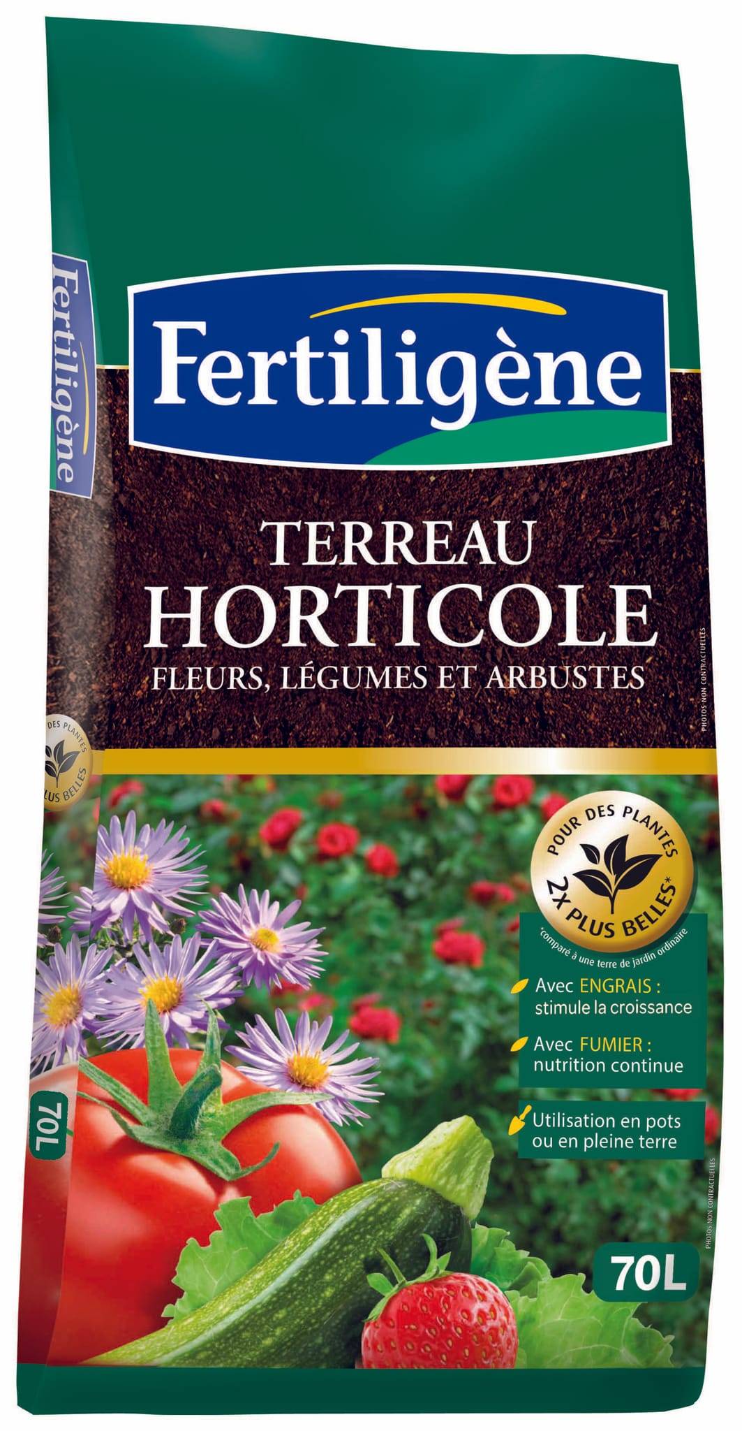 Fertiligène - Fertiligène - Terreau horticole 70 L