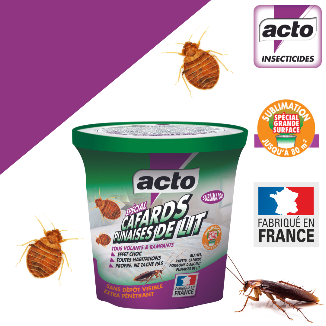 Fumigène Insecticide Perméthrine 200 m3 – ACTO - Image 2