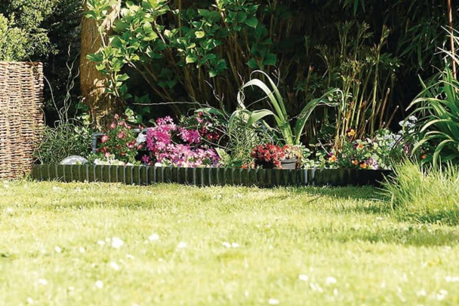 Nortene - Bordure à gazon Greenborder PET vert 30 cm x 9 m - NORTENE - Image 1