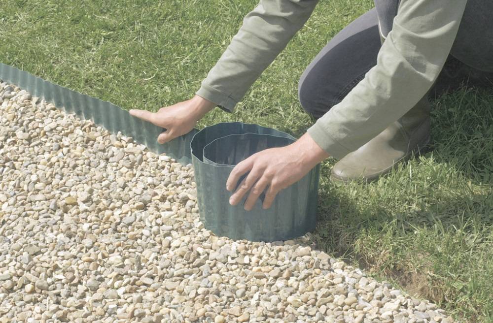 Nortene - Bordure à gazon Greenborder PET vert 30 cm x 9 m - NORTENE - Image 3