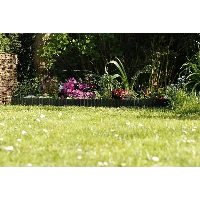 Nortene - Bordure à gazon Greenborder PET vert 30 cm x 9 m - NORTENE - Image 9