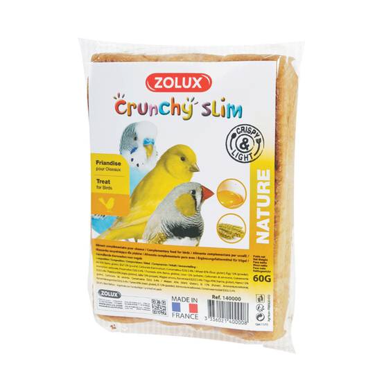 Friandises pour oiseaux Crunchy Slim 3x20g – ZOLUX - Image 2
