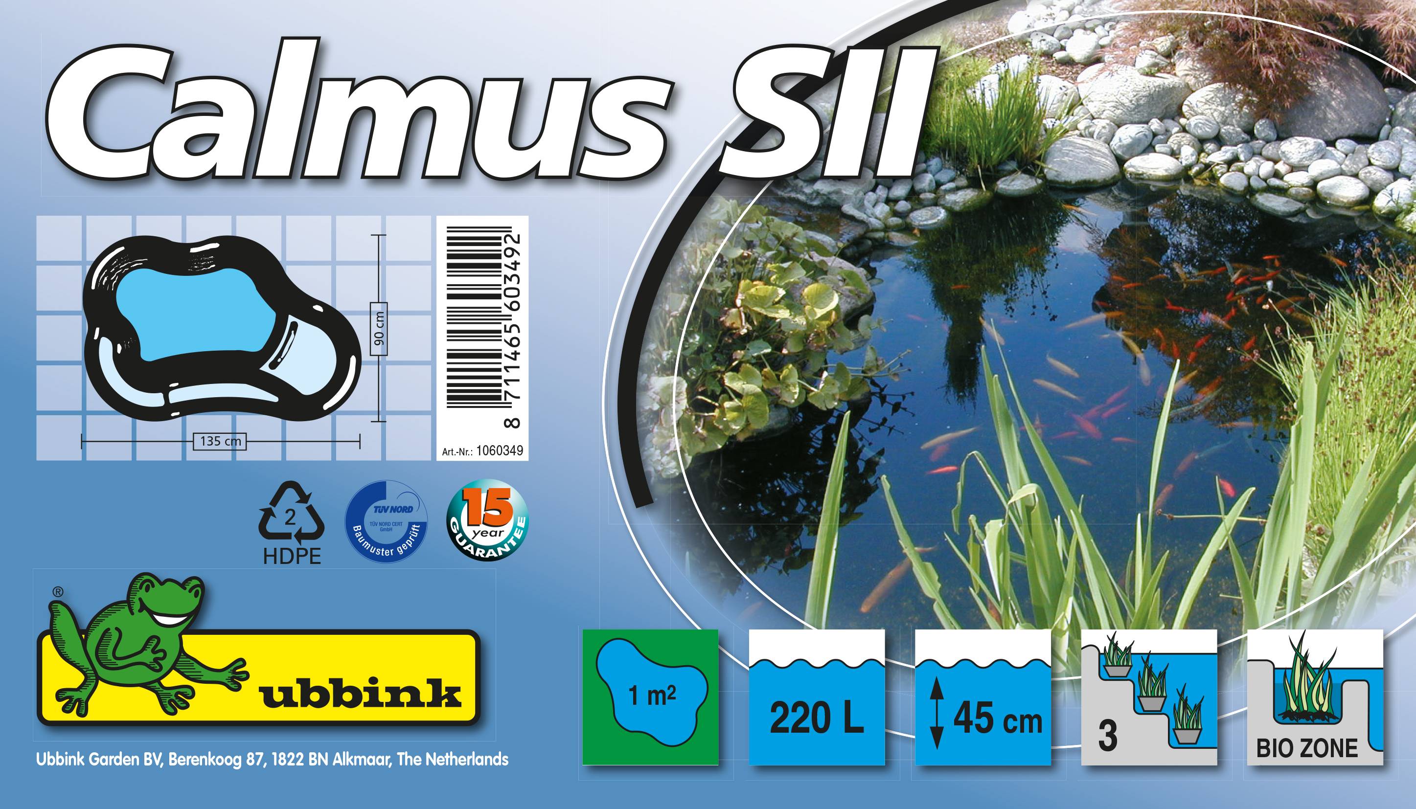 Ubbink - Bassin préformé Calmus SII 220 L - Ubbink - Image 5
