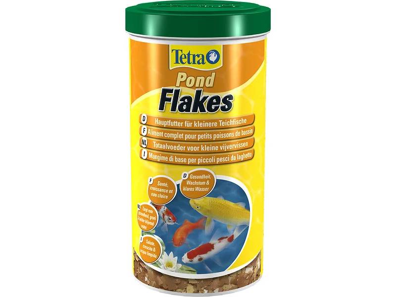 Tetra - Aliment complet flocons poissons bassin 1 L - TETRA - Image 1