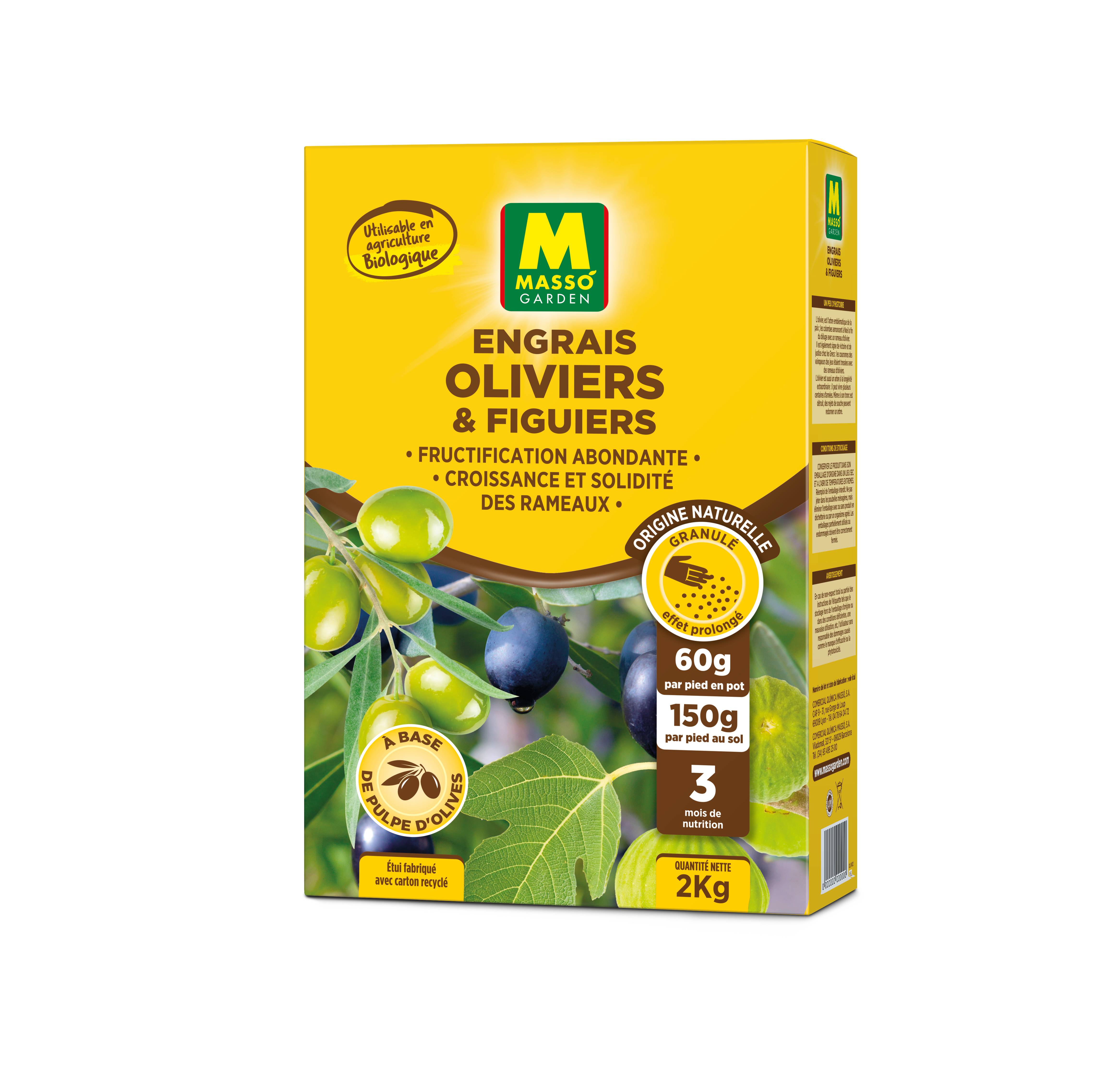 Engrais oliviers et figuiers 800 g - MASSÓ GARDEN - Image 3