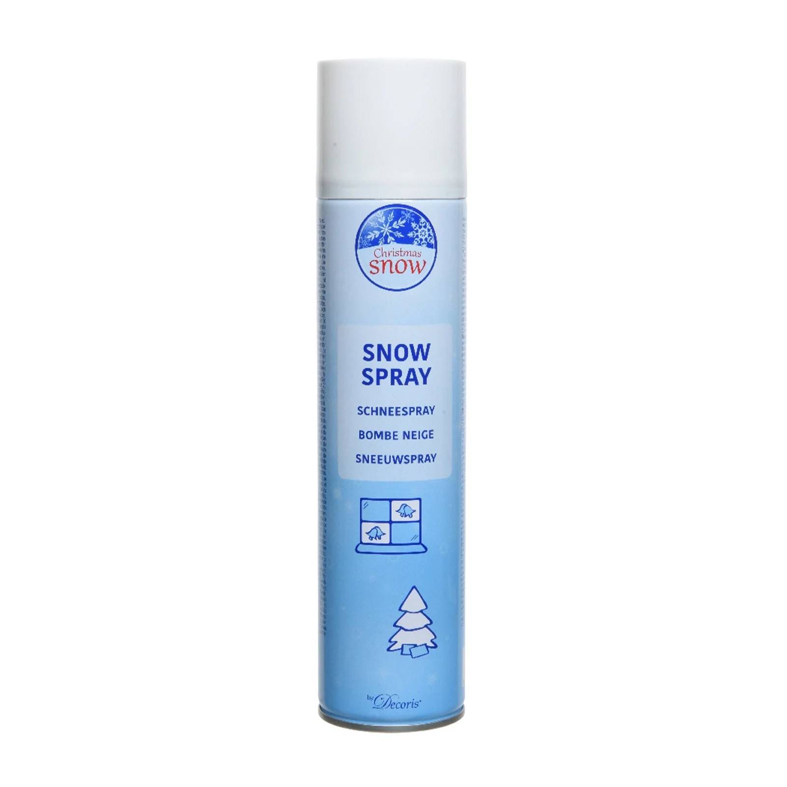 Decoris - Aérosol neige décorations Noël 400 ml RIS - Image 3