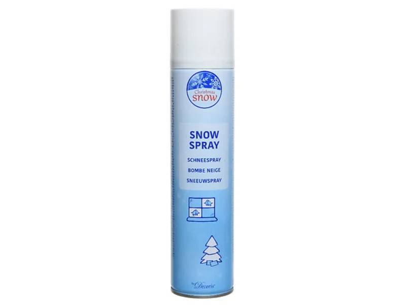 Decoris - Aérosol neige décorations Noël 400 ml RIS - Image 4
