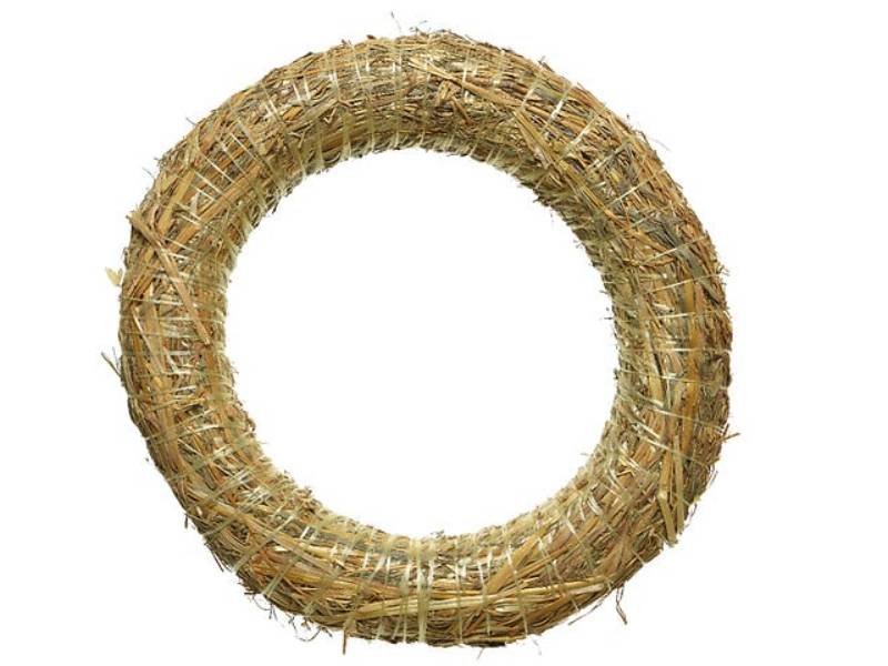 Kaemingk - Kaemingk - Couronne de paille à décorer Ø.35 cm - Image 1