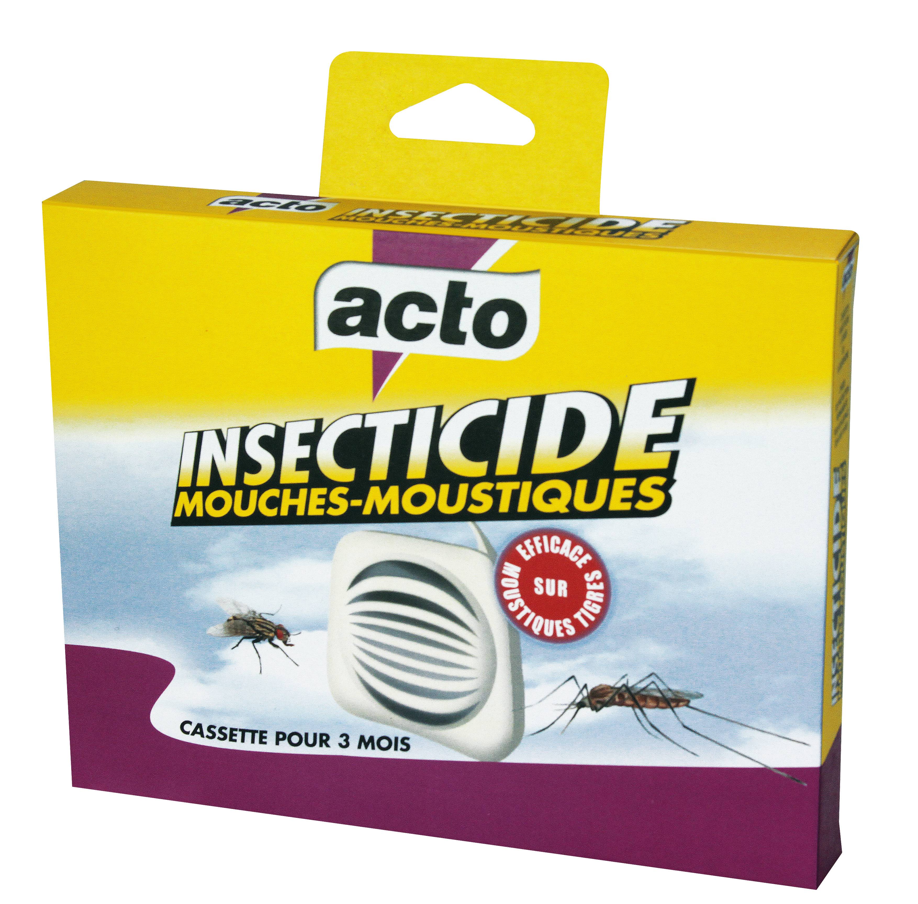 Acto - Cassette insecticide mouches-moustiques 20 g - ACTO - Image 1