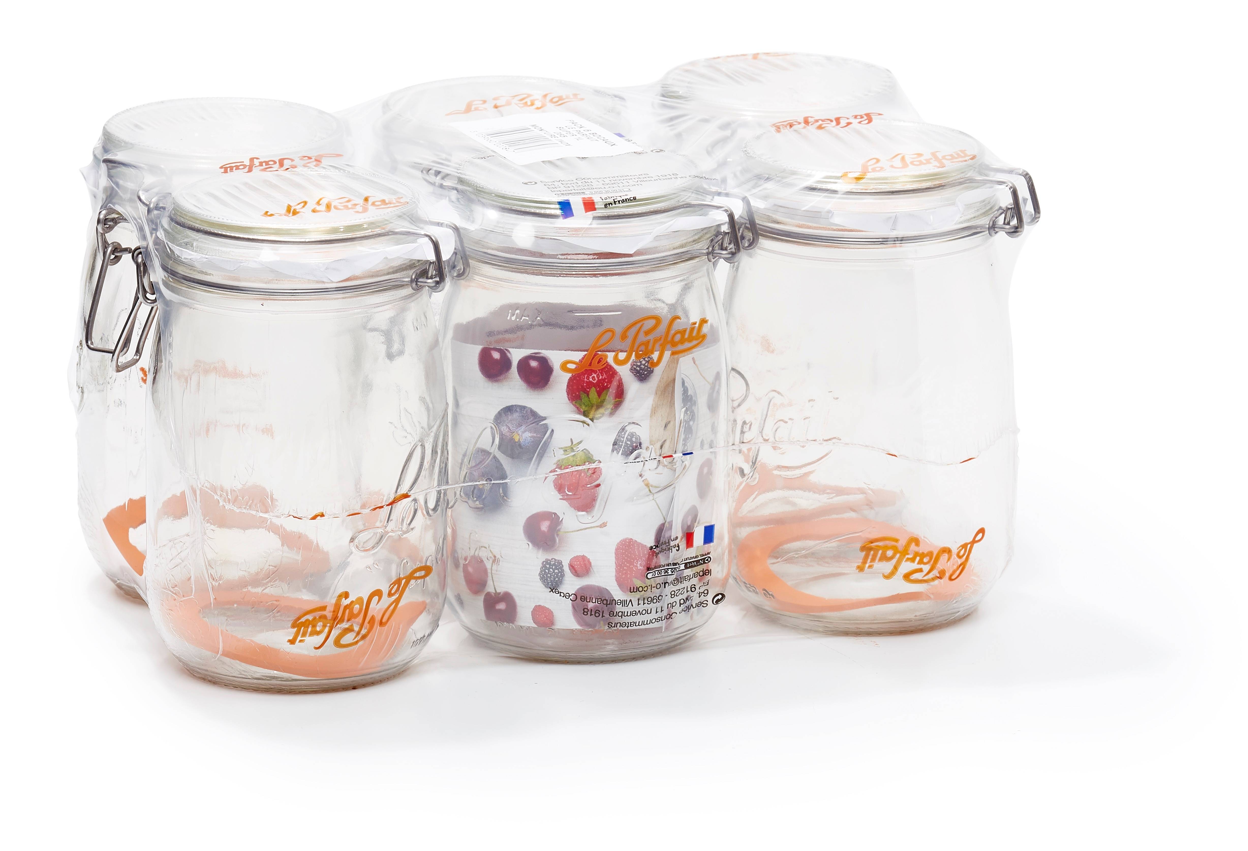 Le Parfait - Bocaux "Super" 1 L Ø 85 mm x 6 - Le Parfait®