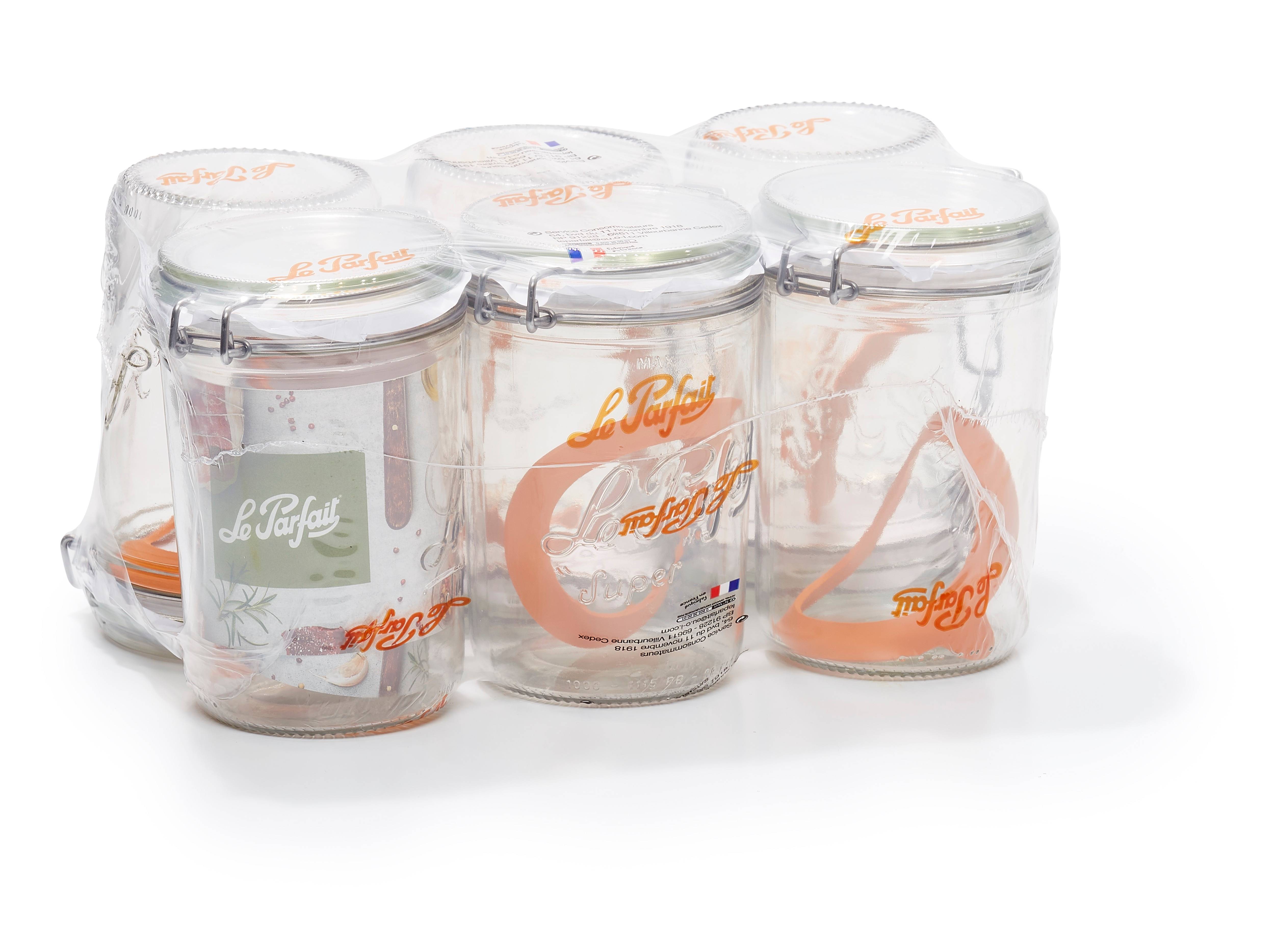 Le Parfait - Terrines "Super" 1 kg Ø100 mm -  Le Parfait®