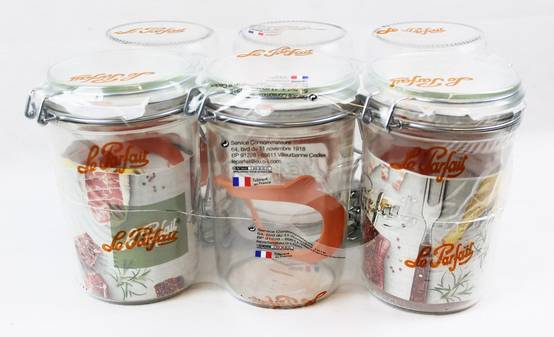 Le Parfait - Le parfait - Pot Terrine x6 1 Litres Ø.10 cm - Image 3