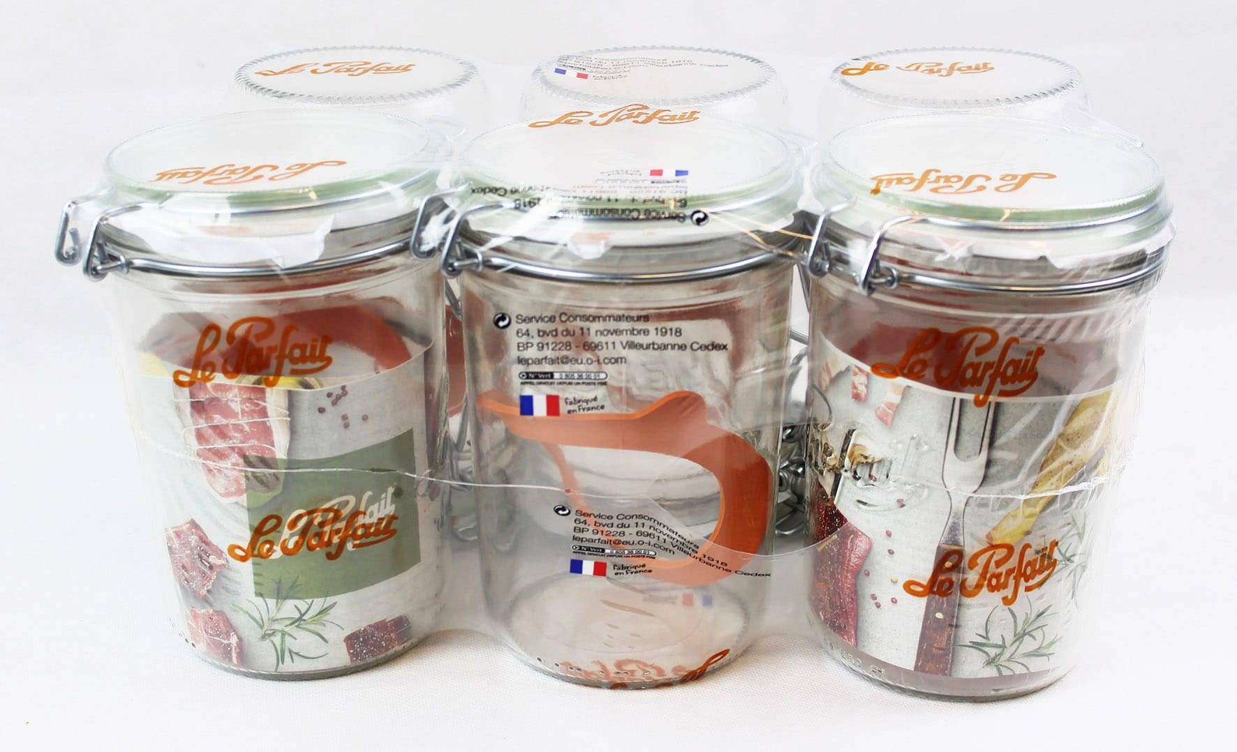 Le Parfait - Le parfait - Pot Terrine x6 1 Litres Ø.10 cm - Image 3