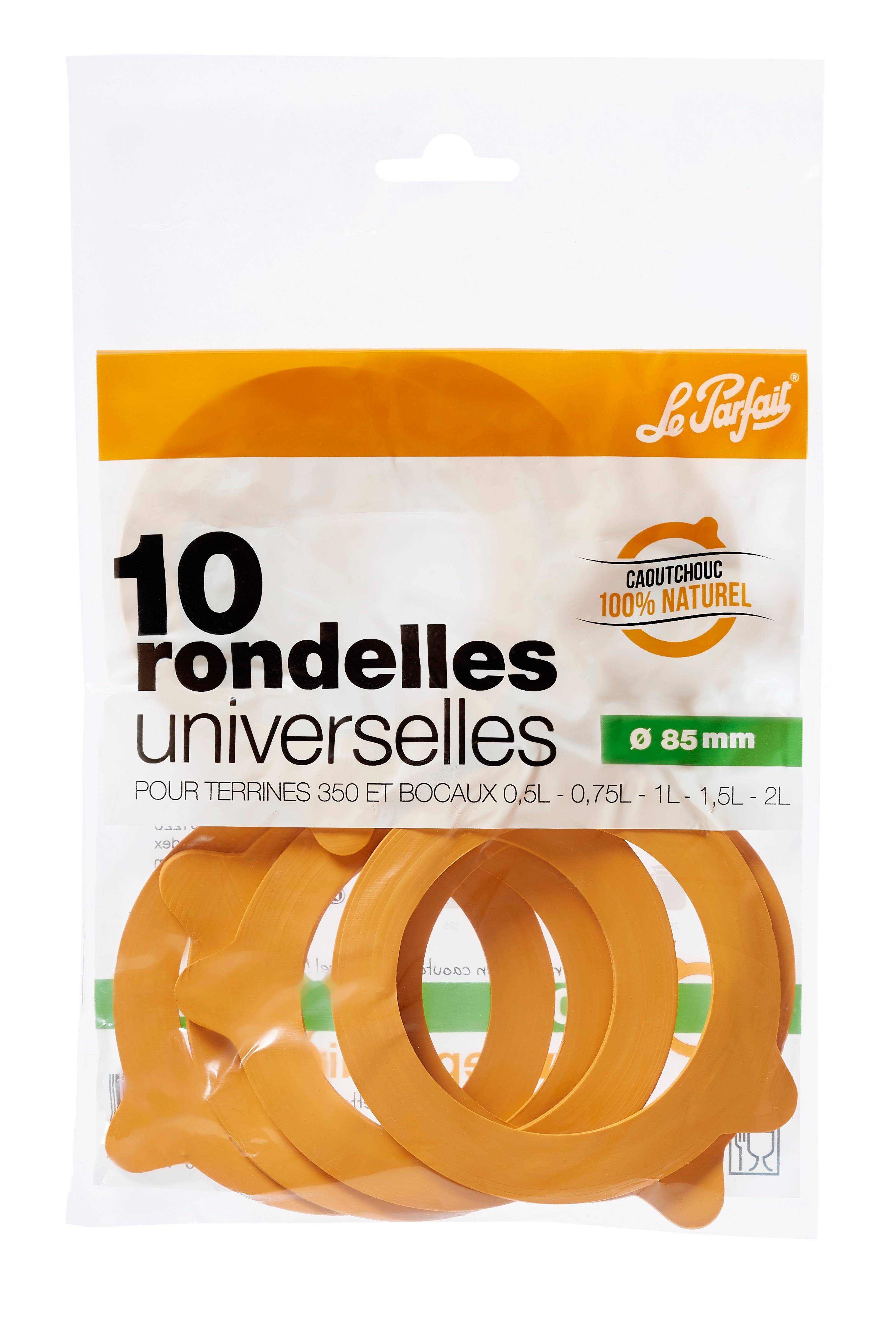 Le Parfait - Rondelles universelles Ø 8,5 cm x10 - Le Parfait®