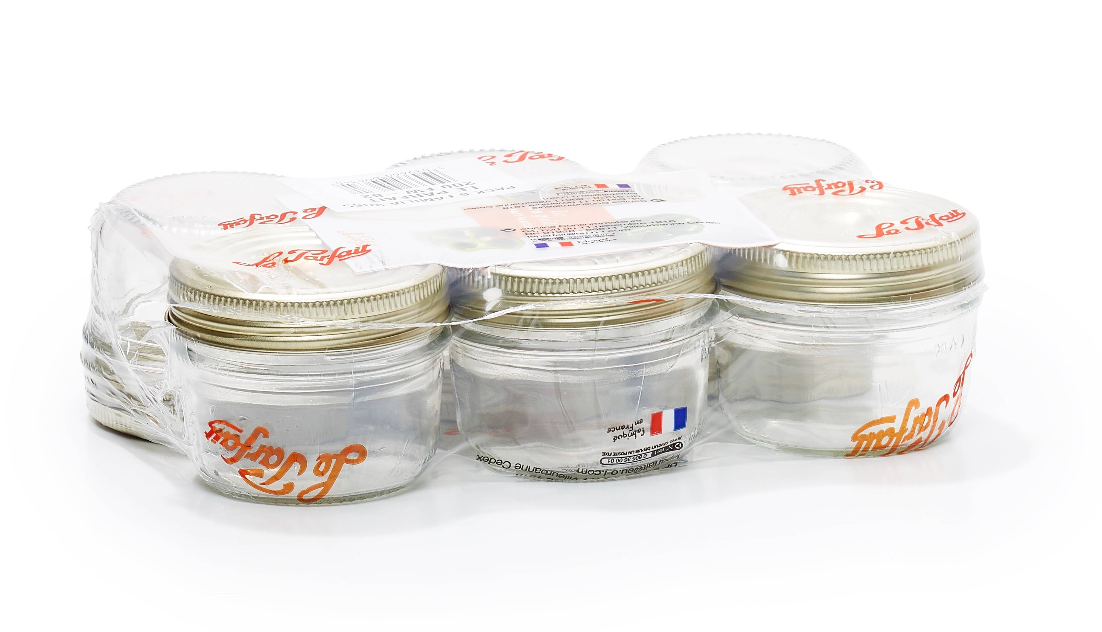 Le Parfait - Terrines "Familia Wiss" Ø82 mm 200 g x6 - Le Parfait - Image 5