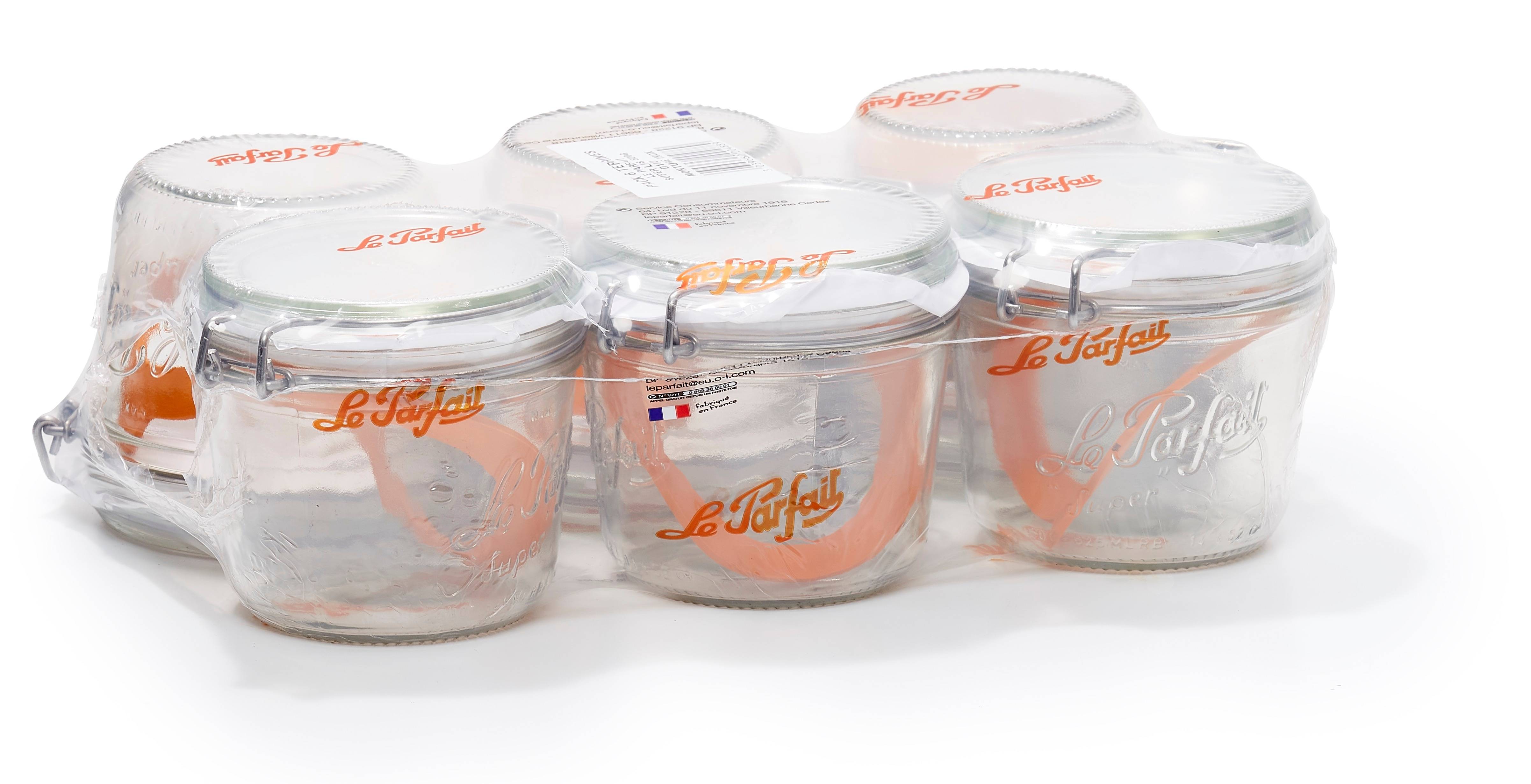 Le Parfait - Terrines "Familia Wiss" Ø 100 mm 500 g x6 - Le Parfait®