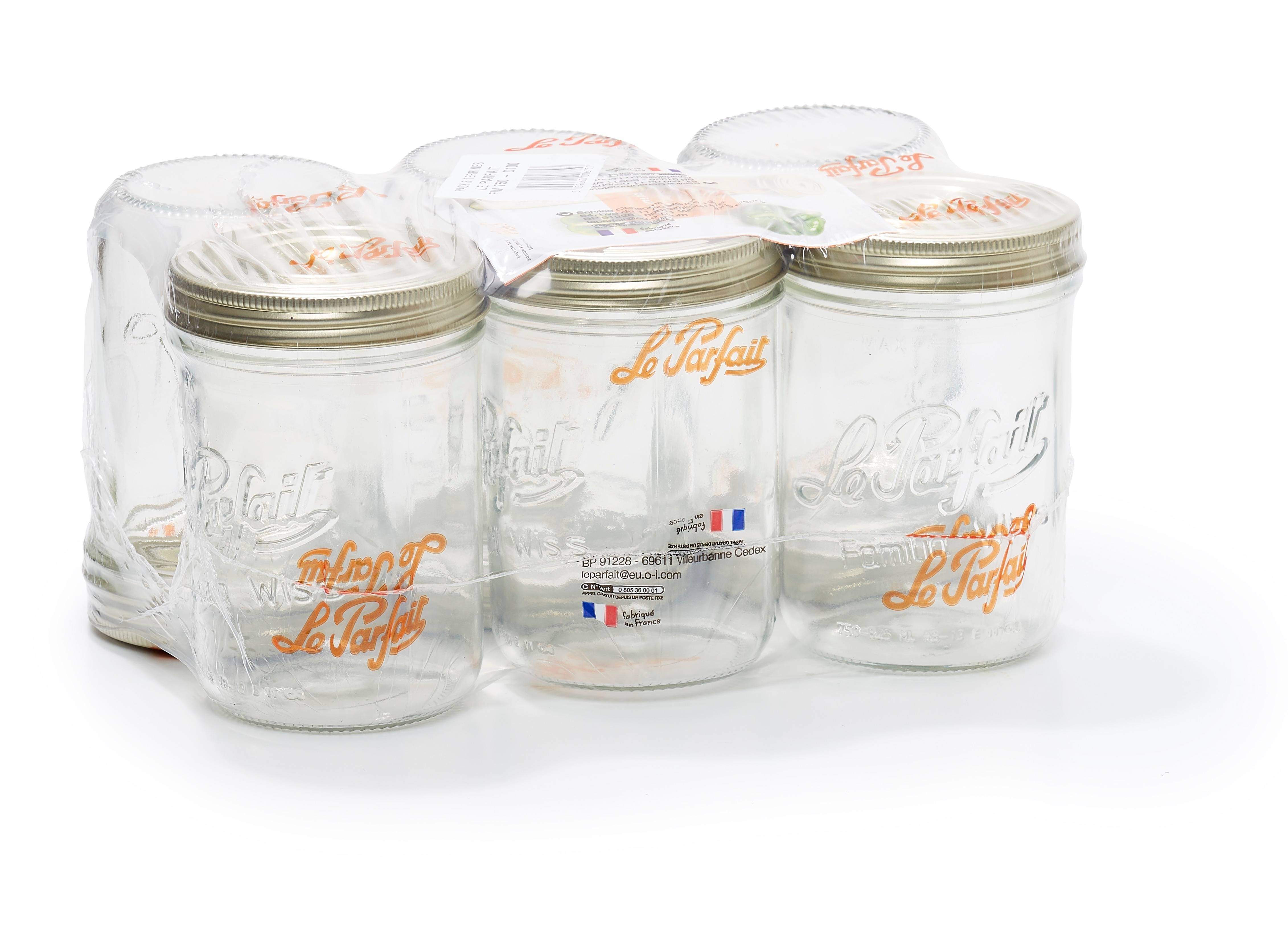 Le Parfait - Terrines  "Familia Wiss" Ø 100 mm 750 g x6 - Le Parfait® - Image 1